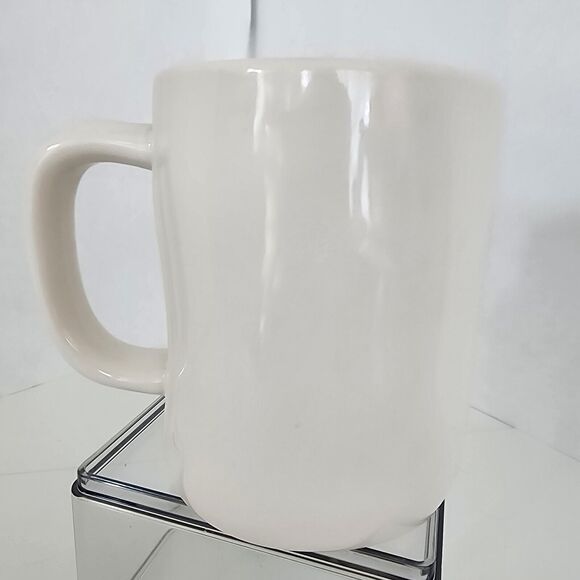 Rae Dunn Artisan collection by Magenta -181- Robin's Egg Mug 20 oz Blue Interior - Picture 6 of 7